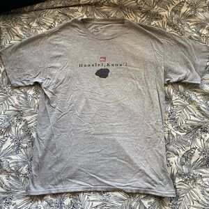Quicksilver Hanalei Kauai Hawaii Gray T-Shirt